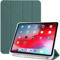 Carcasă cu suport origami și spațiu pentru Apple Pencil pentru iPad 10,9" (2022) / 11" (2025) - petrol