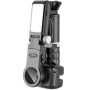 CYKE Q18 Bluetooth selfie stick cu tripod, stabilizator Gimbal și lumină pentru iPhone - negru