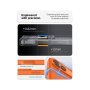 Spigen Silicone Fit husă din silicon cu MagSafe pentru iPhone 17 Pro - portocaliu