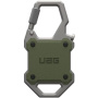 UAG Monarch husă super rezistentă cu carabină pentru AirTag 1 / 2 - olivă