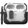 UAG Plasma husă rezistentă cu închidere și carabină pentru AirPods Pro 3 - negru