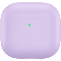 AhaStyle husă din silicon pentru AirPods 4 / 5 - mov