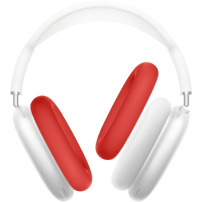 Husă din silicon pentru pernițe AirPods Max 1 / 2 - roșu