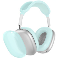 4în1 husă din silicon translucidă pentru AirPods Max 1 / 2 - albastru