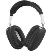 AhaStyle husă din silicon 4 în 1 pentru AirPods Max 1 / 2 - negru