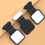 Dop de praf autoadeziv pentru conectorul Lightning pentru dispozitive Apple - 3 buc - argintiu