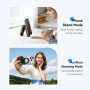 ESSAGER ES-F07 mini Bluetooth Selfie stick cu tripod pentru iPhone - negru