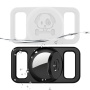 XDcase set de huse din silicon pentru fixare pe zgardă pentru AirTag 1 / 2 - 4 buc - albastru