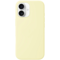 Husă din silicon cu MagSafe pentru iPhone 17 - galben deschis