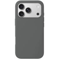 Husă din silicon cu MagSafe pentru iPhone 17 Pro Max - gri