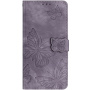 Husă tip carte cu model de fluturi pentru iPhone 17 - violet
