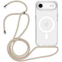 Husă transparentă cu șnur și MagSafe pentru iPhone Air - bej