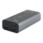 Tactical Squad Company baterie externă cu porturi 2x USB-C - 10 000 mAh - gri