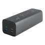 Tactical Squad Head Quarters baterie externă cu porturi 2x USB-C / USB-A - 27 000 mAh - gri