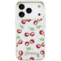 Huză Guess IML Glitter Cherry cu MagSafe pentru iPhone 17 Pro - cireșe