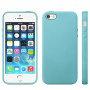 Carcasă cu design original Apple, pentru iPhone 5 / 5S / SE (2016) – albastră