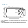 Husă Haweel, impermeabilă până la 40m, pentru iPhone XR - transparent