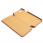 Husă ICARER, din piele naturală, pentru iPhone 6s - maro