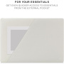 Native Union Stow Slim Sleeve husă pentru MacBook de până la 16" - crem