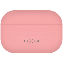 FIXED Silky husă din silicon ultrasubțire pentru AirPods Pro 3 - roz