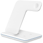3in1 stand quick charge wireless pentru iPhone / Apple Watch / AirPods - alb