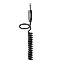 Cablu audio Belkin Mixit, răsucit pentru iPhone / iPad / iPod - 1,8m - negru