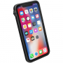Carcasă Catalyst Impact, cu ramă neagră, pentru Apple iPhone XS Max - transparent
