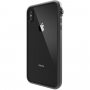 Carcasă Catalyst Impact, cu ramă neagră, pentru Apple iPhone XS Max - transparent