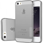 Carcasă transparentă Nillkin Nature, pentru Apple iPhone 5 / 5S/ SE (2016) - gri