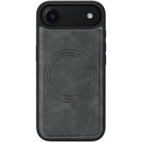 Husă de protecție din piele PU cu MagSafe pentru iPhone Air - gri