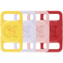 XDcase set de huse din silicon pentru atașare la zgardă pentru AirTag 1 / 2 - 4 buc - colorat