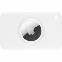 XDcase card pentru portofel cu spațiu pentru AirTag 1 / 2 - albă