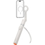 Spigen S582W selfie stick panoramic Bluetooth cu tripod și prindere MagSafe pentru iPhone - bej