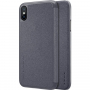 Carcasă Nillkin Sparkle Folio, pentru Apple iPhone X / XS - negru