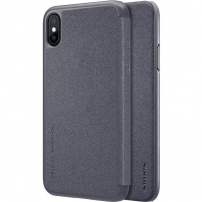Carcasă Nillkin Sparkle Folio, pentru Apple iPhone X / XS - negru