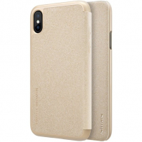 Carcasă Nillkin Sparkle Folio, pentru Apple iPhone X / XS - zlaté