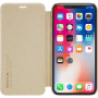 Carcasă Nillkin Sparkle Folio, pentru Apple iPhone X / XS - zlaté