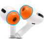 XDcase capete de rezervă din spumă cu stick de curățare pentru AirPods Pro 1 / 2 - S/M/L - portocalii