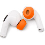 XDcase capete de rezervă din spumă cu stick de curățare pentru AirPods Pro 1 / 2 - S/M/L - portocalii