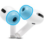 XDcase capete de rezervă din spumă cu stick de curățare pentru AirPods Pro 1 / 2 - S/M/L - albastre