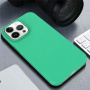 Husă mată biodegradabilă pentru iPhone 15 Pro Max - galbenă