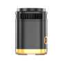 JJT-C53 Qi2 4v1 Suport magnetic Wireless cu lampă și Cablu USB-C pentru iPhone / Apple Watch / AirPods - 30W - negru