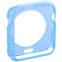 Husă / carcasă HAWEEL, subţire şi transparentă, pentru Apple Watch 42mm - albastră