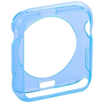 Husă / carcasă HAWEEL, subţire şi transparentă, pentru Apple Watch 42mm - albastră