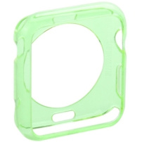 Husă / carcasă HAWEEL, subţire şi transparentă, pentru Apple Watch 42mm - verde