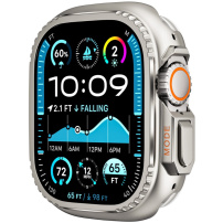 Carcasa metalica pentru Apple Ceas Ultra 49mm - titan