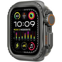 Carcasa Metal Ultra Style pentru Ceas Apple 45mm - Gri