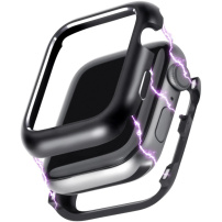 Husă metalică magnetică, pentru Apple Watch 42mm - negru