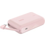 BELKIN Boost Charge baterie externă cu cablu integrat USB-C și port USB-C - 10 000 mAh - roz