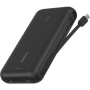 Baterie externă BELKIN Boost Charge cu cablu USB-C integrat și porturi USB-C / USB-A - 20 000 mAh - neagră